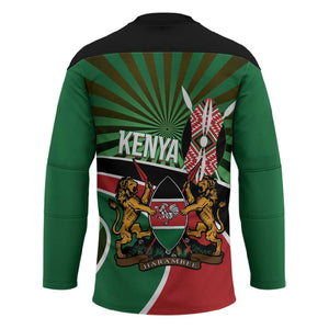 Athletics Kenya Hockey Jersey Maasai Shield Running Way