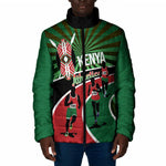 Athletics Kenya Padded Jacket Maasai Shield Running Way