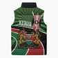Athletics Kenya Sleeveless Puffer Jacket Maasai Shield Running Way