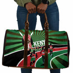 Athletics Kenya Travel Bag Maasai Shield Running Way