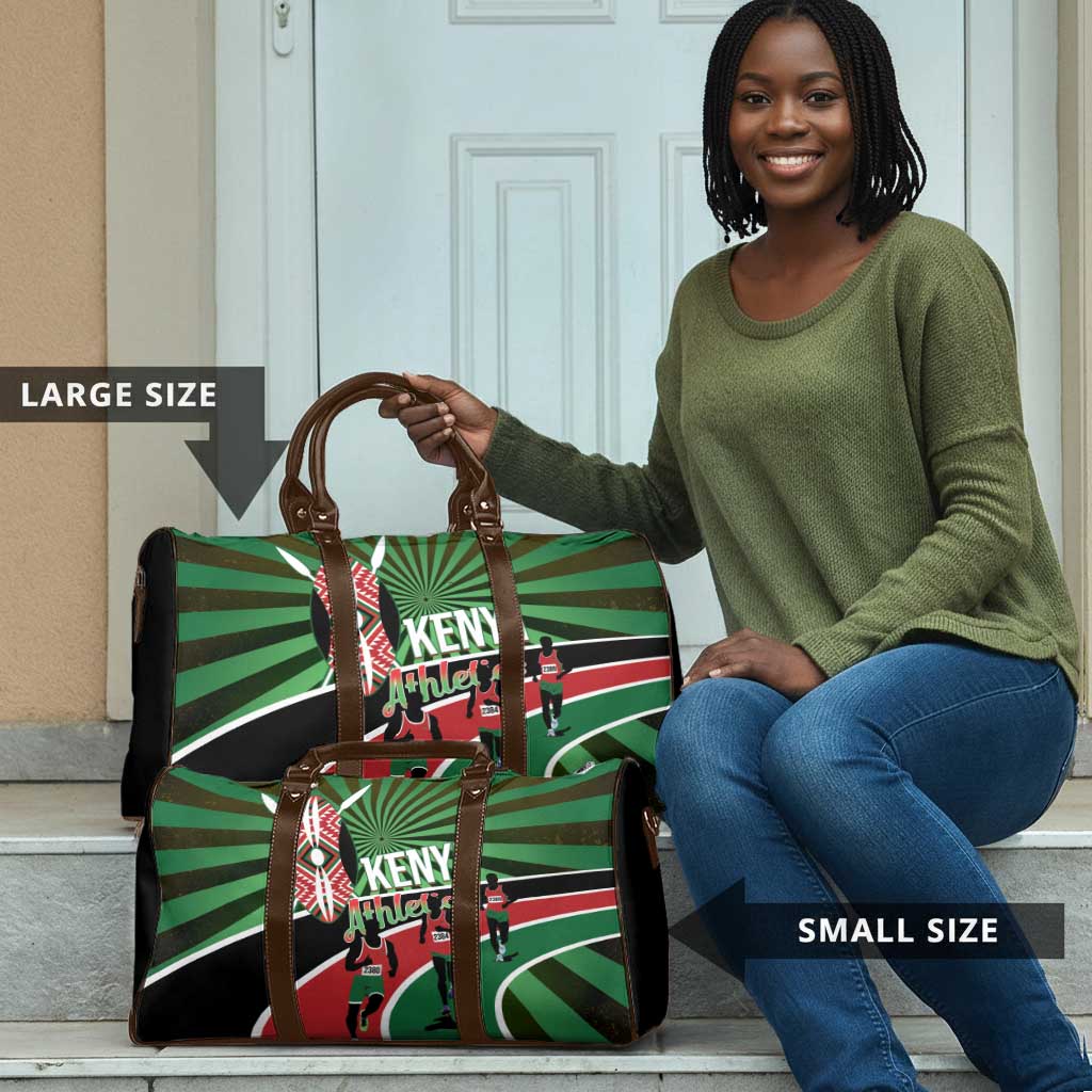 Athletics Kenya Travel Bag Maasai Shield Running Way