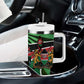 Afro Athletics Kenya Tumbler With Handle Olono Maasai Shield Running Way - African Pride