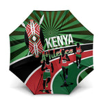 Athletics Kenya Umbrella Maasai Shield Running Way