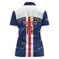 Custom Cape Verde Football Women Polo Shirt Blue Sharks Sporty