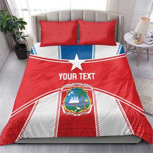 Custom Lone Stars Bedding Set Liberia Football - Sporty Style