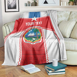 Custom Lone Stars Blanket Liberia Football - Sporty Style