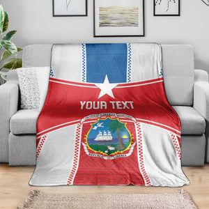 Custom Lone Stars Blanket Liberia Football - Sporty Style