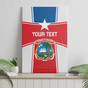 Custom Lone Stars Canvas Wall Art Liberia Football - Sporty Style