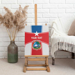 Custom Lone Stars Canvas Wall Art Liberia Football - Sporty Style