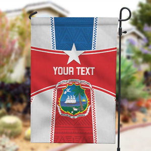 Custom Lone Stars Garden Flag Liberia Football - Sporty Style