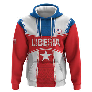 Custom Lone Stars Hoodie Liberia Football - Sporty Style