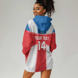 Custom Lone Stars Hoodie Dress Liberia Football - Sporty Style