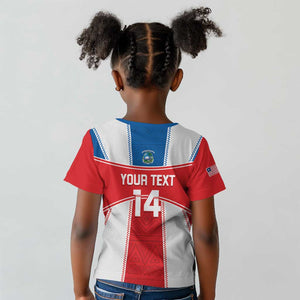 Custom Lone Stars Kid T shirt Liberia Football - Sporty Style