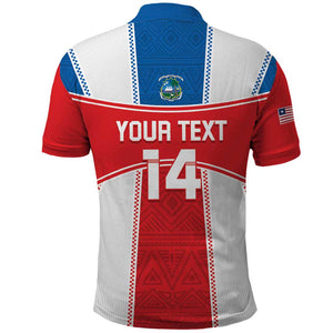 Custom Lone Stars Polo Shirt Liberia Football - Sporty Style