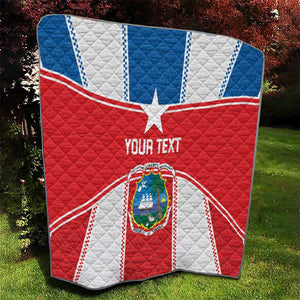 Custom Lone Stars Quilt Liberia Football - Sporty Style