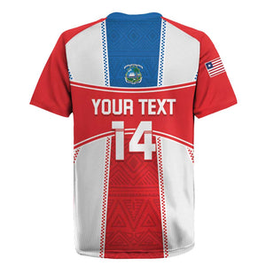 Custom Lone Stars Rugby Jersey Liberia Football - Sporty Style