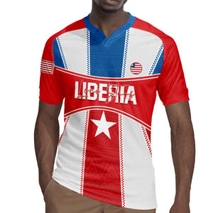 Custom Lone Stars Rugby Jersey Liberia Football - Sporty Style