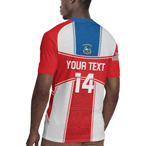 Custom Lone Stars Rugby Jersey Liberia Football - Sporty Style