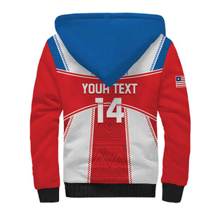 Custom Lone Stars Sherpa Hoodie Liberia Football - Sporty Style