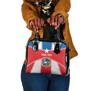 Custom Lone Stars Shoulder Handbag Liberia Football - Sporty Style