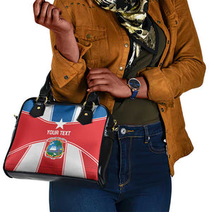 Custom Lone Stars Shoulder Handbag Liberia Football - Sporty Style