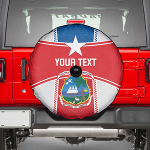 Custom Lone Stars Spare Tire Cover Liberia Football - Sporty Style