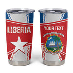 Custom Lone Stars Tumbler Cup Liberia Football - Sporty Style