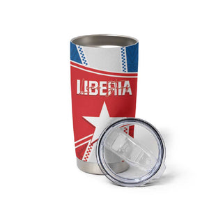 Custom Lone Stars Tumbler Cup Liberia Football - Sporty Style