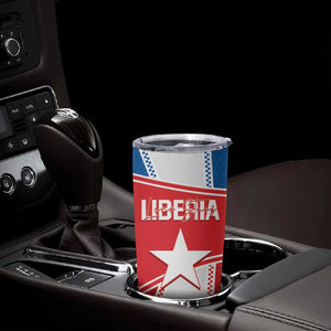 Custom Lone Stars Tumbler Cup Liberia Football - Sporty Style