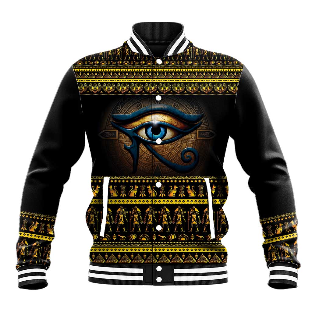 Ancient Egypt Eye Of Ra Baseball Jacket Sun To The Egyptians