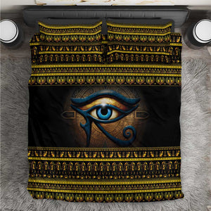 Ancient Egypt Eye Of Ra Bedding Set Sun To The Egyptians