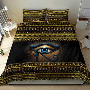 Ancient Egypt Eye Of Ra Bedding Set Sun To The Egyptians