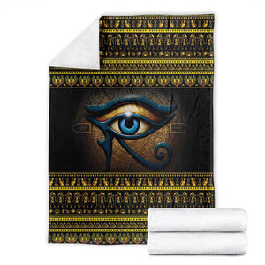 Ancient Egypt Eye Of Ra Blanket Sun To The Egyptians