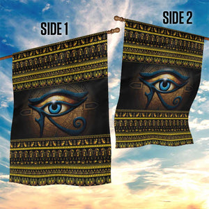 Ancient Egypt Eye Of Ra Garden Flag Sun To The Egyptians