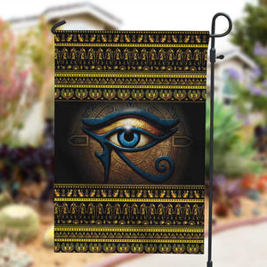 Ancient Egypt Eye Of Ra Garden Flag Sun To The Egyptians