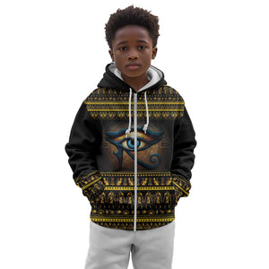 Ancient Egypt Eye Of Ra Kid Hoodie Sun To The Egyptians