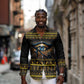 Ancient Egypt Eye Of Ra Long Sleeve Button Shirt Sun To The Egyptians