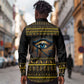 Ancient Egypt Eye Of Ra Long Sleeve Button Shirt Sun To The Egyptians