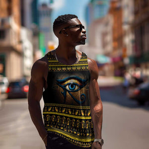 Ancient Egypt Eye Of Ra Men Tank Top Sun To The Egyptians