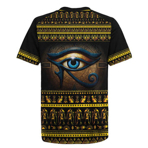 Ancient Egypt Eye Of Ra Rugby Jersey Sun To The Egyptians