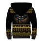 Ancient Egypt Eye Of Ra Sherpa Hoodie Sun To The Egyptians