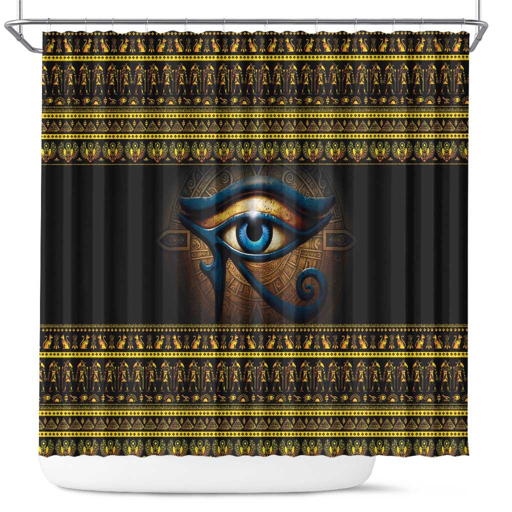 Ancient Egypt Eye Of Ra Shower Curtain Sun To The Egyptians