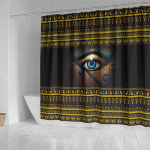 Ancient Egypt Eye Of Ra Shower Curtain Sun To The Egyptians