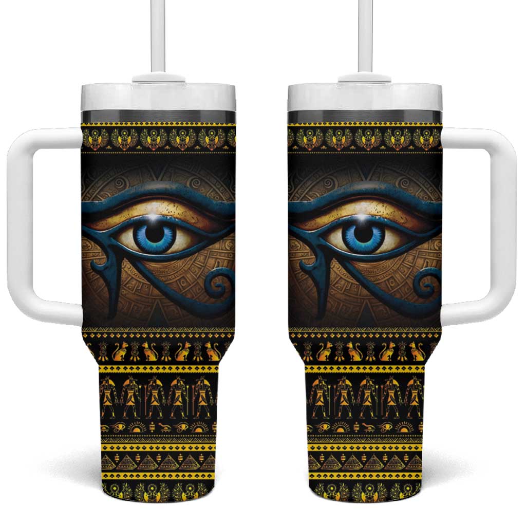 Ancient Egypt Eye Of Ra Tumbler With Handle Sun To The Egyptians