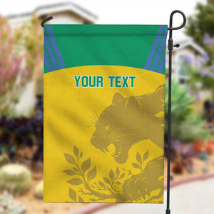 Personalized Gabon Football Garden Flag Allez Les Pantheres