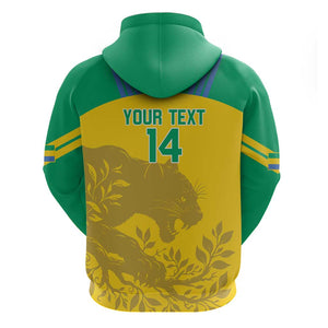 Personalized Gabon Football Hoodie Allez Les Pantheres