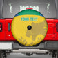 Personalized Gabon Football Spare Tire Cover Allez Les Pantheres