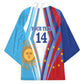 Custom Argentina and Cabo Verde Football 2026 Kimono La Albiceleste Tubaroes Azuis Together