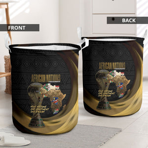 African Nations 2026 World Football Laundry Basket We All Make History
