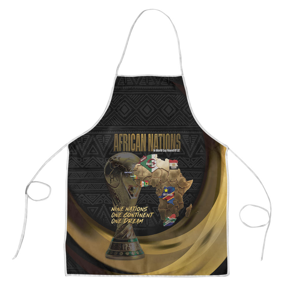 African Nations 2026 World Football Apron We All Make History
